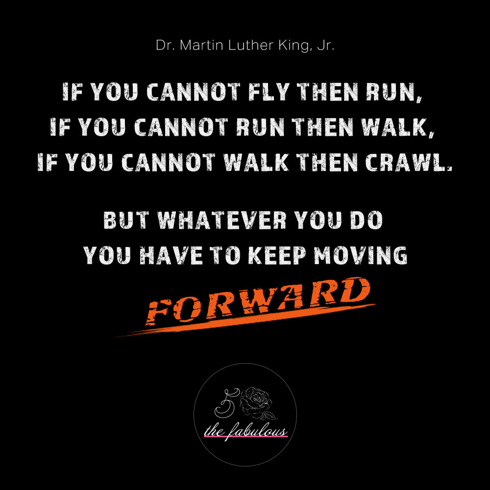 keep moving forward